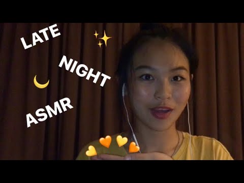Late night asmr🌙 ft. classical background music 🎼