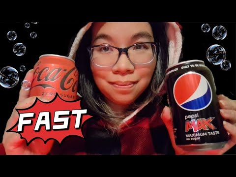 ASMR EXTREME FAST AGGRESSIVE LAYERED TAPPING (Mouth Sounds, Layered Visuals) 🥤⏩