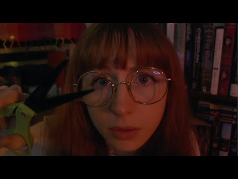 sneaky HAIRCUT in your SLEEP! (shh you're dreaming)(asmr)