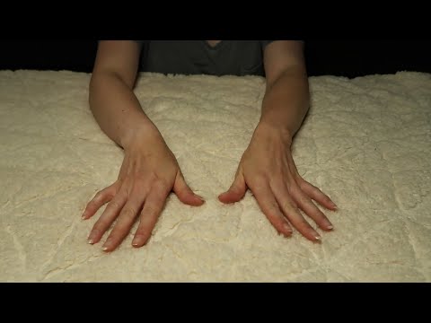 ASMR Gentle Fabric Sounds - Hand Movements - Soft Spoken
