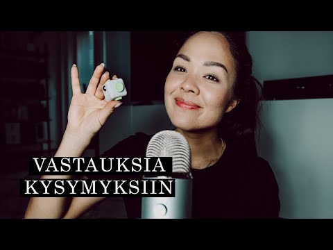 Nukutan sinut kuiskauksilla ja fidget-cubella ☁️ ASMR Suomi (Q&A OSA 1)