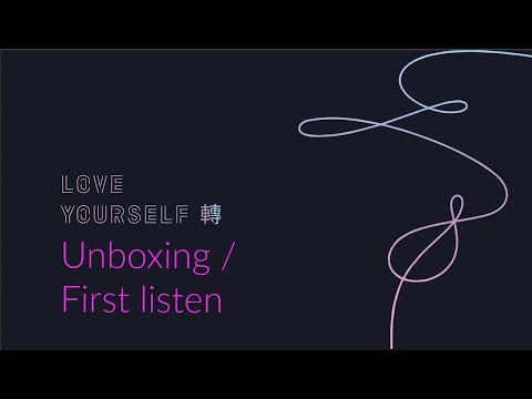BTS Love Yourself : Tear album unboxing / first listen