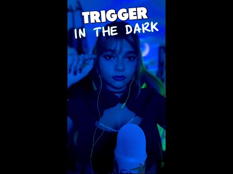 Trigger in the Dark W/ Danna ASMR #asmr #shorts