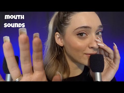 MOUTH SOUNDS + CAREZZE sul viso | ASMR