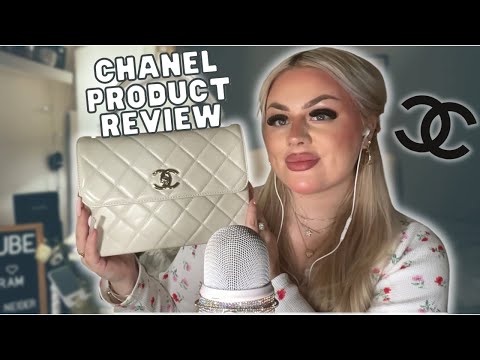 ASMR luxury bag tapping and review! Calming, tingly soft-spoken, tracing