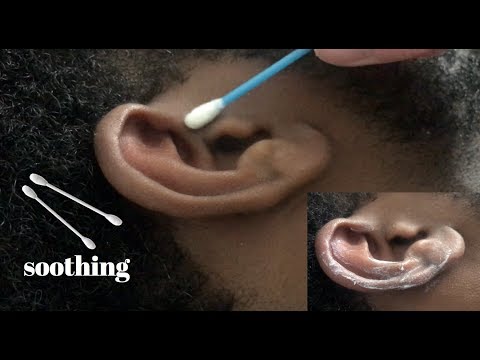 ASMR SOOTHING EAR CLEANING AND BRUSHING (short)