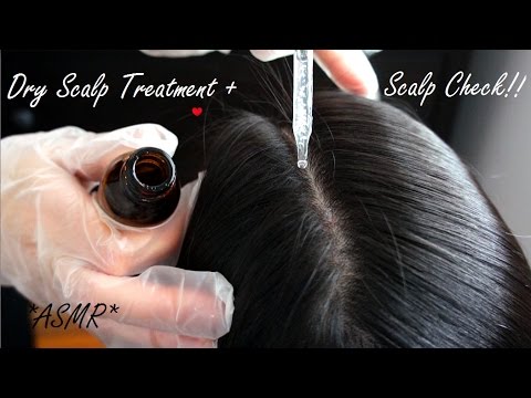 ASMR SCALP TREATMENT + SCALP CHECK IN SECTIONS + BRUSHING OUT KNOTS (REAL PERSON + VERY RELAXING)!