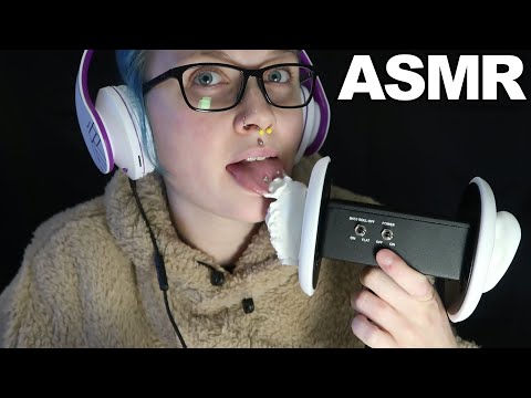 ASMR Squirty Cream Ear Eating PART 2 | In Your Ear Sounds [No Talking]