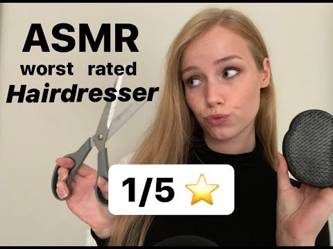 [ASMR] Worst rated Hairdresser Roleplay (Schere, Make-up...) |RelaxASMR