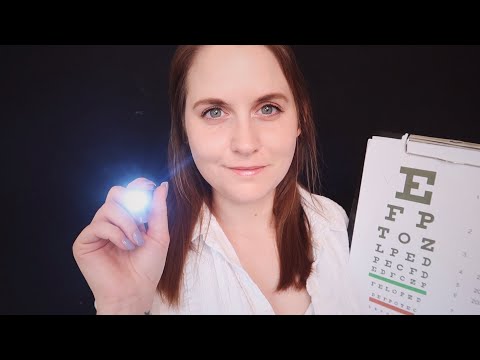 ASMR Roleplay | Eye Exam for Lazy Eye | Vision Therapy | Soft Spoken