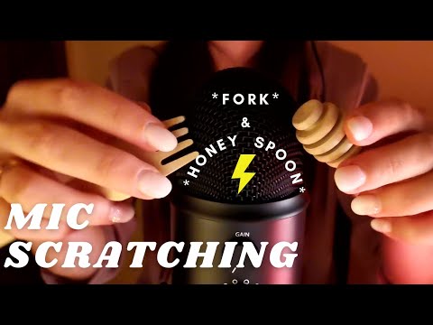 ASMR - FAST AND AGGRESSIVE Deep Tingles MIC SCRATCHING | No mic cover
