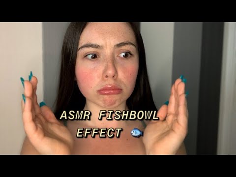 ASMR FISHBOWL EFFECT | INAUDIBLE WHISPERING