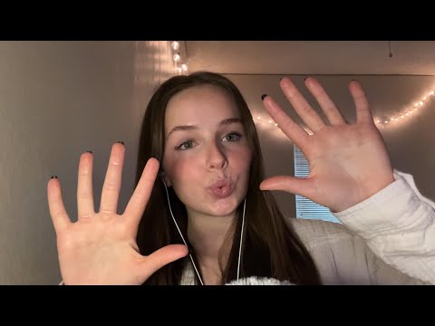 ASMR | 10 Things I Can’t Live Without (Tapping, mouth sounds, hand movements)