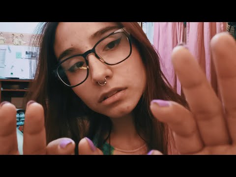 ASMR super rápido y agresivo (mouth sounds, visuales, tapping, hand sounds, etc) 100% random