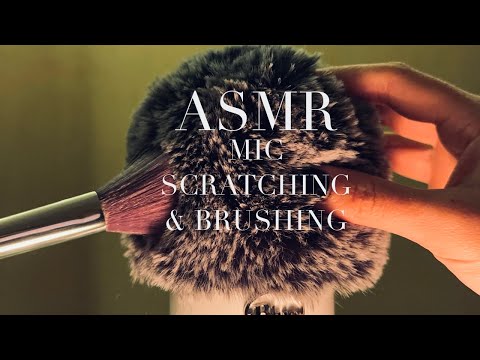 ASMR Intense Mic Scratching & Brushing / Foam Cover, Fluffy Mic, Bare Mic (no talking)