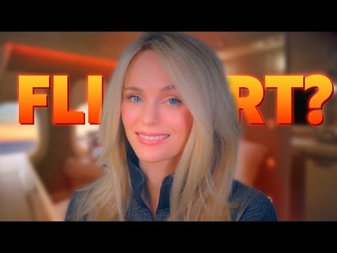 Cute Girl Is Flirting With You On First Class Flight 🔥 (ASMR Roleplay)