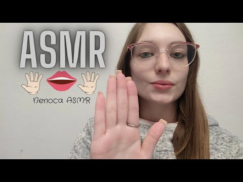 ASMR | Sons de boca + Toques na tela 🤫👄🖐