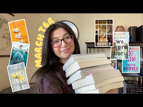 MARCH TBR| all the books I want to read in march