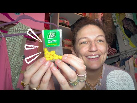 asmr ~ tingly 🍬 HARD CANDY 🍬 & jewelry whispers (tic tacs!)
