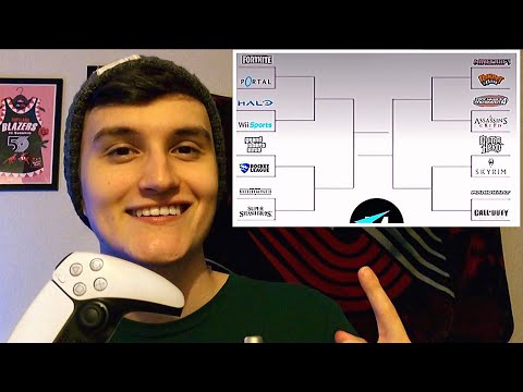 The Best Video Game Of All Time 🎮 ( ASMR ) March Madness Bracket