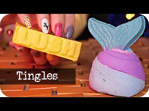 ASMR Lush Tingles ✨ High Sensitivity Whisper Ear to Ear, Lid Sounds, Crinkles, Scratching, Tapping +