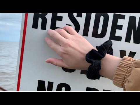 ASMR Tapping Around Outside