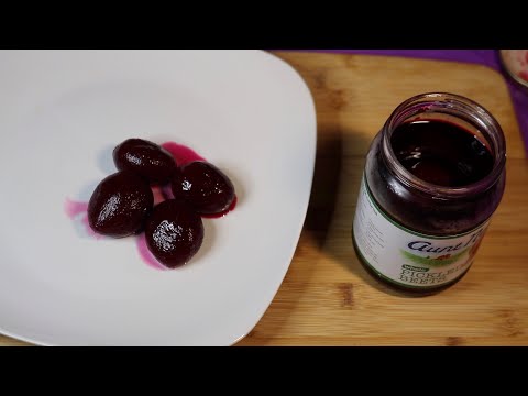 Aunt's Nellies Pickled Beets ASMR Eating Sounds