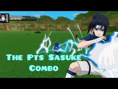 The Pts Sasuke Combo| Shinobi Storm Roblox