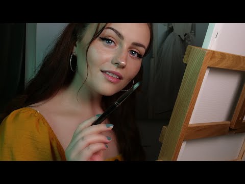 Painting Your Portrait ASMR 🎨 Brushing Sounds