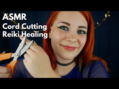 ASMR Reiki Healing w/ Cord Cutting For Unhealthy Attachments 💙 | Soft Spoken RP