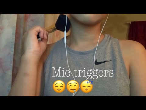 ASMR | Headphone Mic Triggers | scratching, tapping and brushing 😌🤤😴