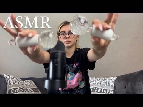 ASMR | Beauty crystal Ball 💎 EISKUGELN | WATER SOUNDS💧klingen,knirschen,Tropfen & reiben [German]