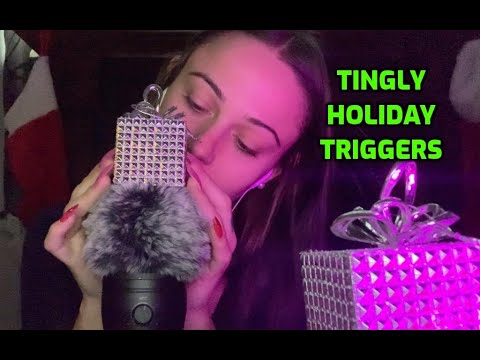ASMR | Holiday Trigger Assortment | Tapping, Tracing, Mic Attention