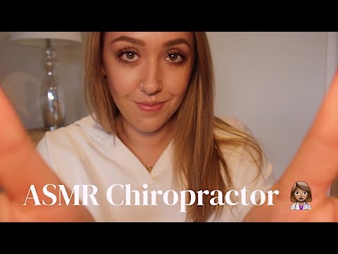 ASMR Chiropractor Adjustment Roleplay (POV, Pillow Sounds, Chiropractic Adjustment)