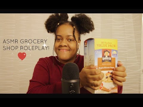 ASMR Kind Grocery Shop Roleplay! (Tapping, Mouth Sounds)