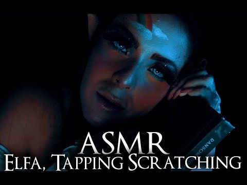 ASMR ELFA! Tapping, Scratching  😍