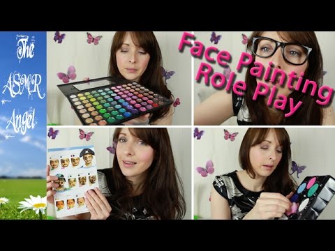 ASMR Role Play - Spring Fling - Face Painting