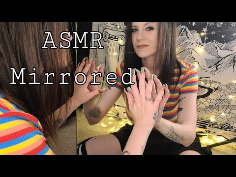 ASMR: Mirrored | Tapping | Inaudible Whispering