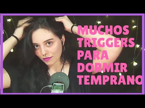 Relajate y duerme con estos triggers ♥♥♥ (tapping,brochas,linterna) | ASMR ESPAÑOL