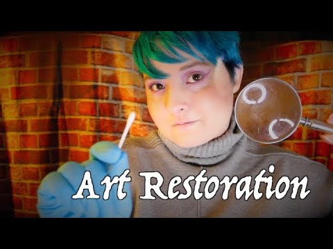 Art Restoration [ASMR] 🖌️ Role Play Month