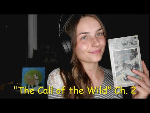 ASMR {Whispered} Reading Chapter 2 of "The Call of the Wild". Tapping, Drinking Coffee, Page-Turning