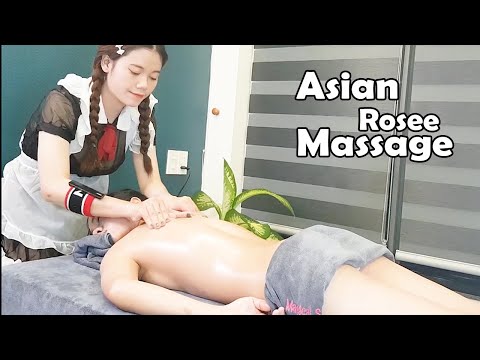 [ASMR ASIAN MASSAGE][No-ad] Is your maid good at massage? part2