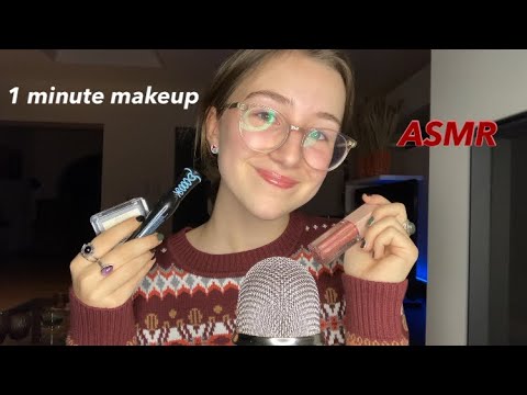 ASMR 1 minute makeup!☁️