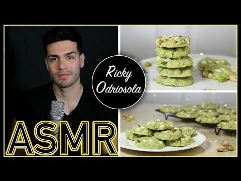 ASMR - Baking Pistachio Chocolate Chip Cookies (Male Whisper for Sleep & Relaxation)