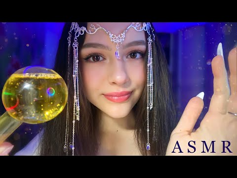 ASMR MOUTH SOUNDS & SPIT PAINTING 💫 *illegible whisper*☔️