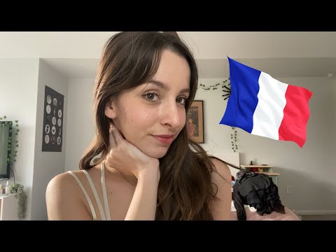 ASMR teaching you french (in french 🤨)