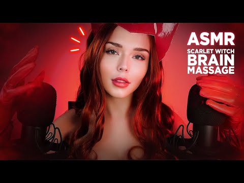 Scarlet Witch Massages Your BRAIN | Relaxing Mic Scratching ASMR
