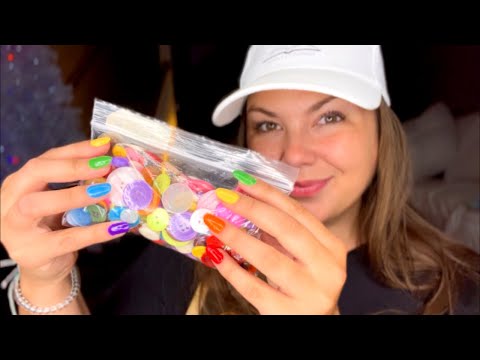 ASMR| Haul of Random Things💗 (whispers, tapping, crinkles, gentle sounds)