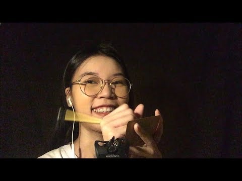 ASMR Thai เสียงกระซิบ Slow Triggers and Whisper in Thai