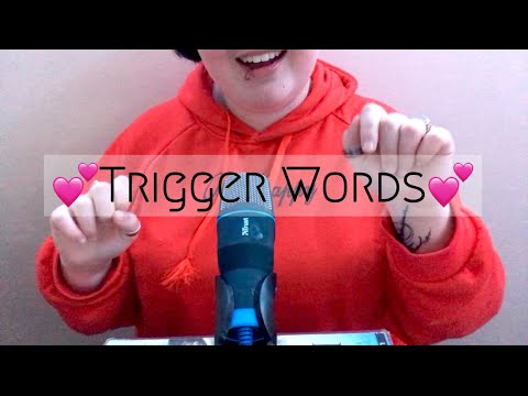 ASMR Trigger Words